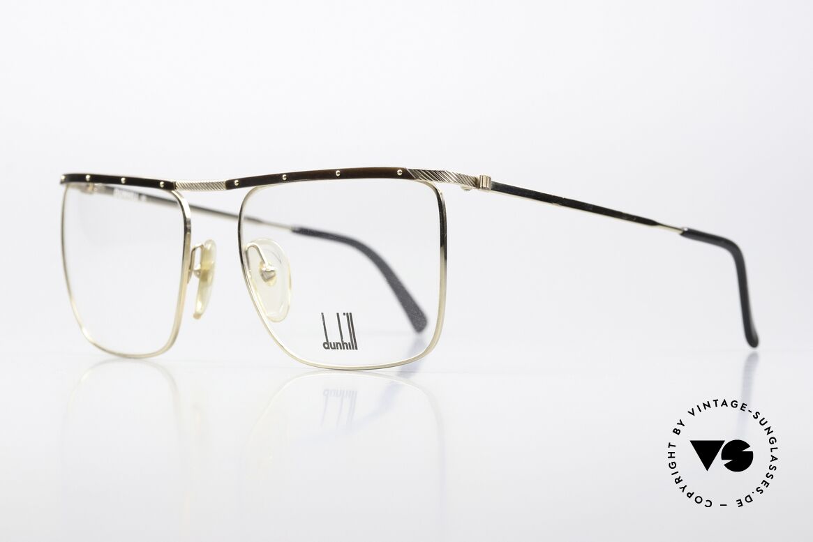 Dunhill 6056 80's Genuine Horn Trims, timeless, stylish design (real gentleman specs), Made for Men