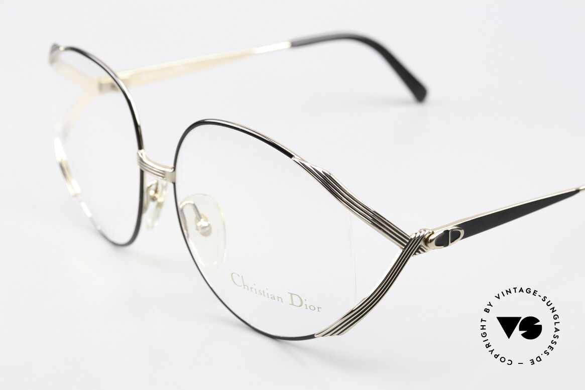 Christian Dior 2387 80's Frame Oversized Design, unworn rarity in untouched condition + case, Made for Women