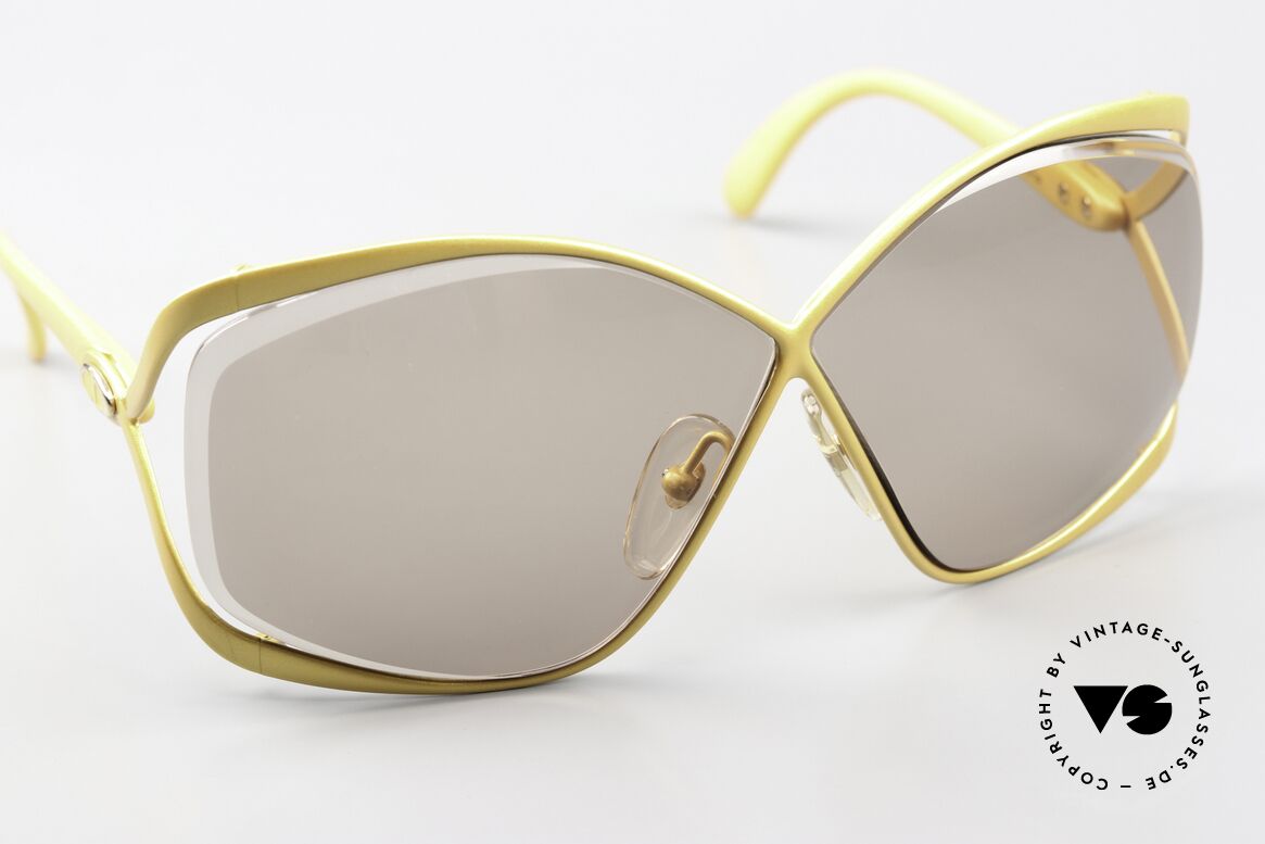 Christian Dior 2056 80's Shades Sunny Yellow, unworn single item incl. original case by Chr. DIOR, Made for Women