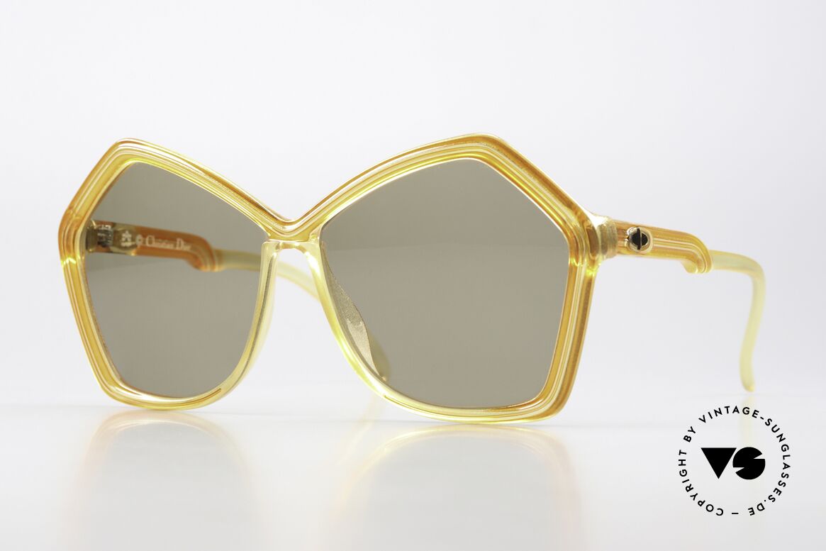 Christian Dior 2127 Rare 70's Ladies Sunglasses, rare XL 1970's sunglasses by Christian Dior, Made for Women