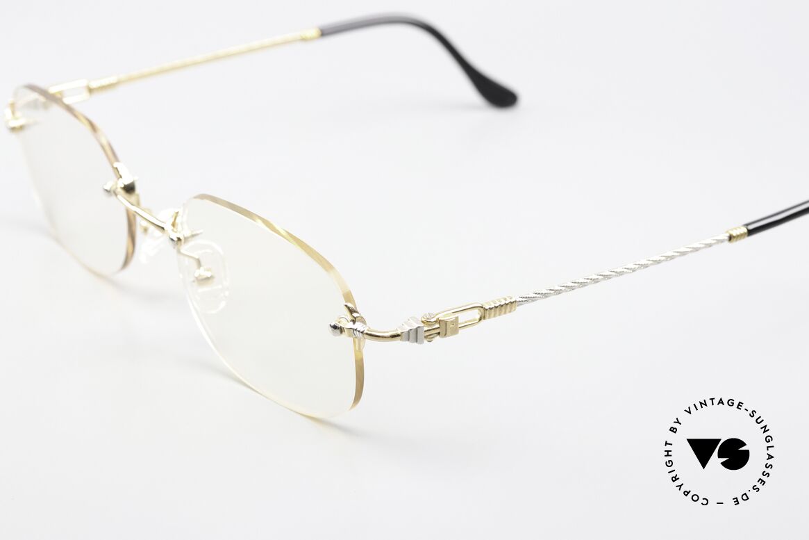Fred Fidji Rimless Luxury Glasses Men, model named after the Fiji Islands (South Pacific), Made for Men