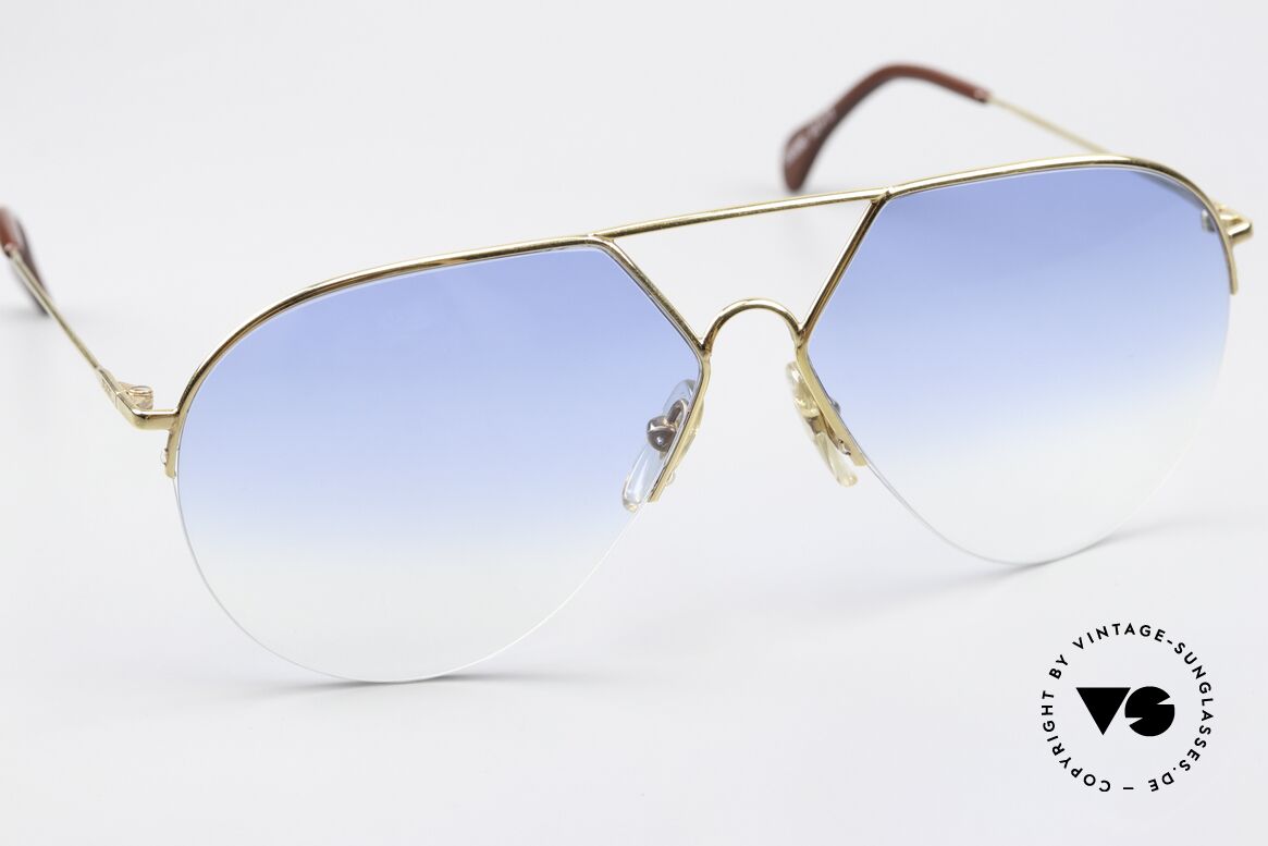 Alpina TR4 Style Rare 80's Aviator Shades, NO RETRO shades; but a unique original; size 62/13, Made for Men