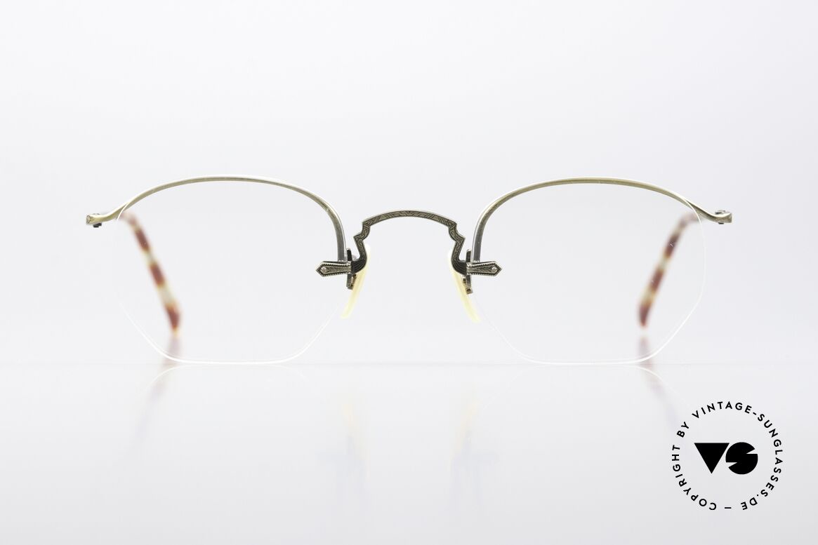 Oliver Peoples OP29D 1/10 12k Gold-Filled Frame, eyewear design inspired by the 1920's Art Deco period, Made for Men and Women