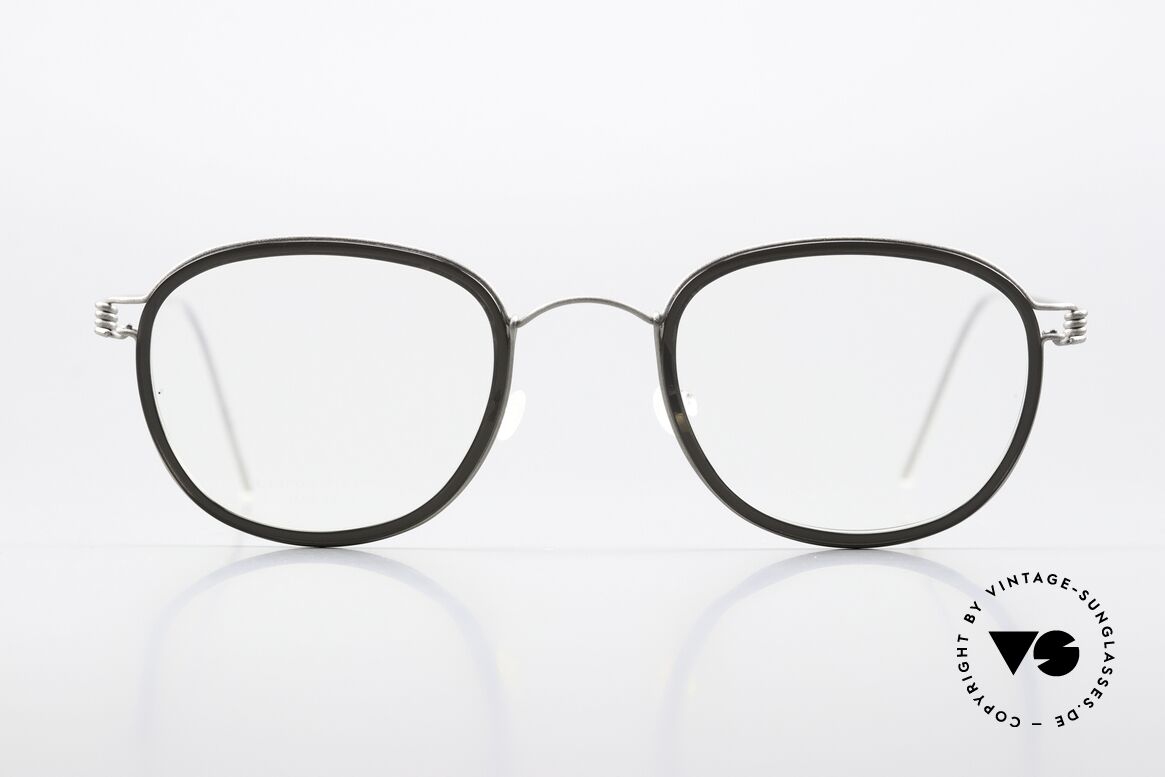 Lindberg Max 48 Air Titan Rim Titan Frame Women & Men, model MAX in size 48-23, temple length 145, color 10, Made for Men and Women