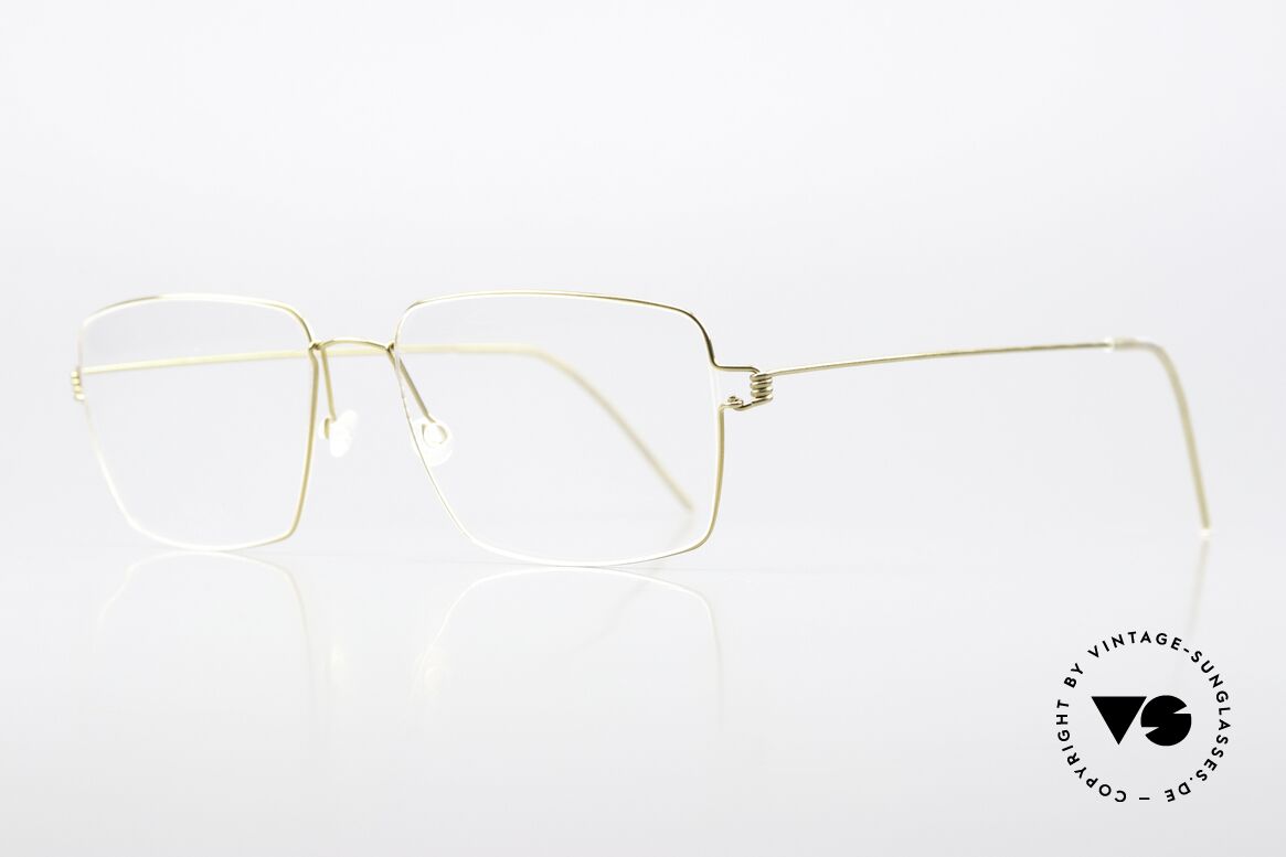Lindberg Gary Air Titan Rim Square Titanium Frame Men, simply timeless, stylish & innovative: grade 'vintage', Made for Men