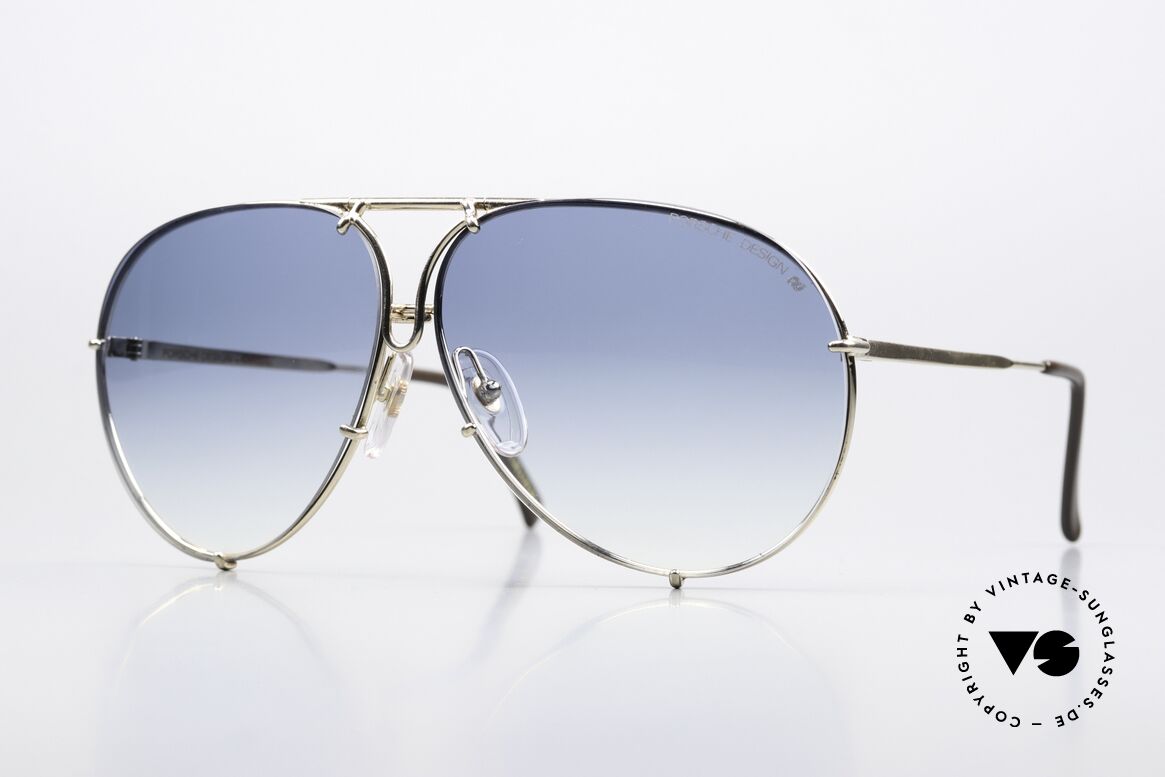 Porsche 5623 Light Mirrored Sun Lenses, but they look amazing in real (100% UV protection), Made for Men and Women