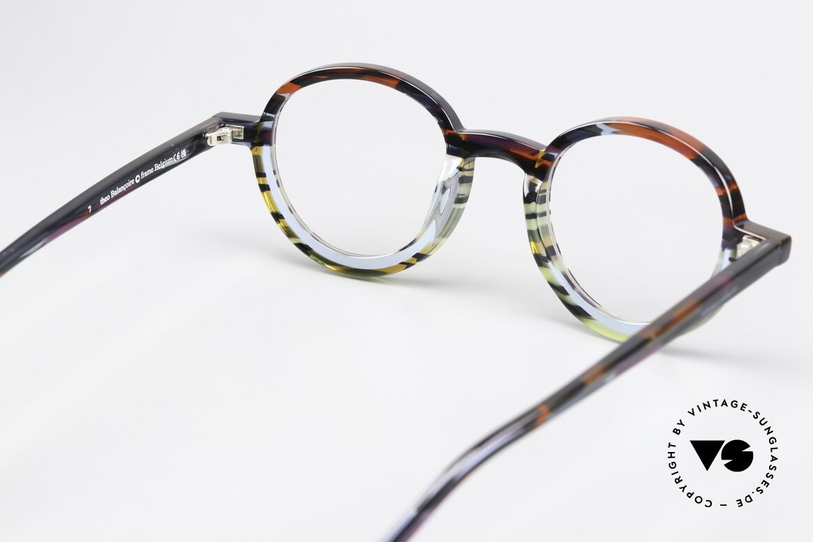Theo Belgium Balancoire Colorful Transparent Frame, Size: medium, Made for Men and Women