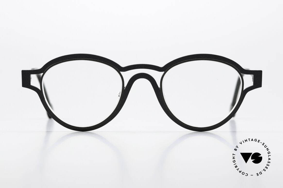 Theo Belgium Cherry Chocolat Titan Frame Panto Style, model Cherry Chocolat, color code 321 (black), Made for Men and Women
