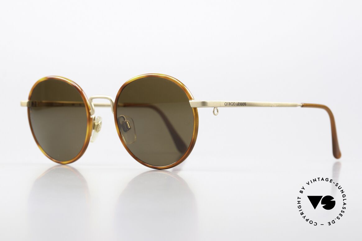 Giorgio Armani 621 Original GA Mineral Lenses, matt gold / tortoise and with brown mineral lenses, Made for Men and Women