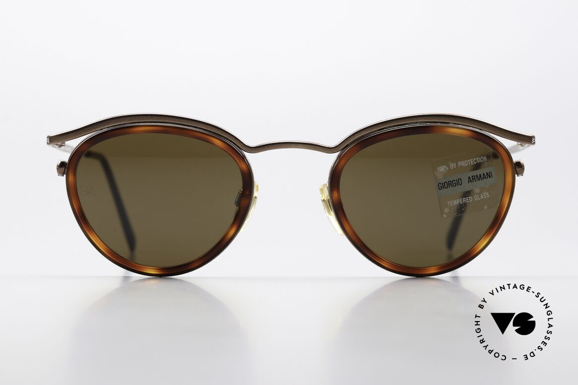 Giorgio Armani 632 Old Designer Shades 90's, extraordinary design in TOP-quality, made in Italy, Made for Men and Women