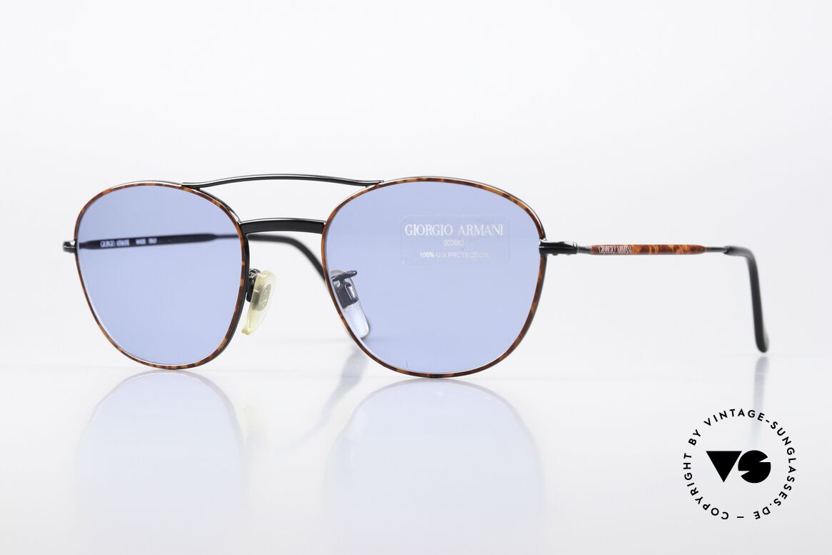 Giorgio Armani 605 Sunglasses Classics 1990's, elegant vintage Giorgio Armani designer sunglasses, Made for Men