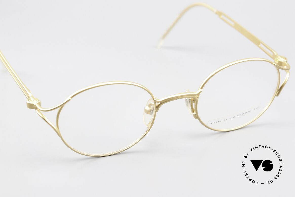 Yohji Yamamoto 51-4103 Panto Designer Glasses 90s, unused (like all our 'avant-garde' designer eyeglasses), Made for Men and Women