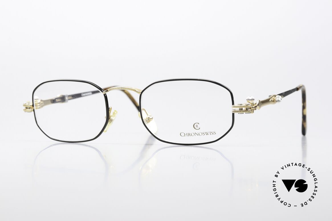 Chronoswiss CS1 Glasses For A Luxury Watch, rare old 80's glasses from CHRONOSWISS, model CS1, Made for Men and Women