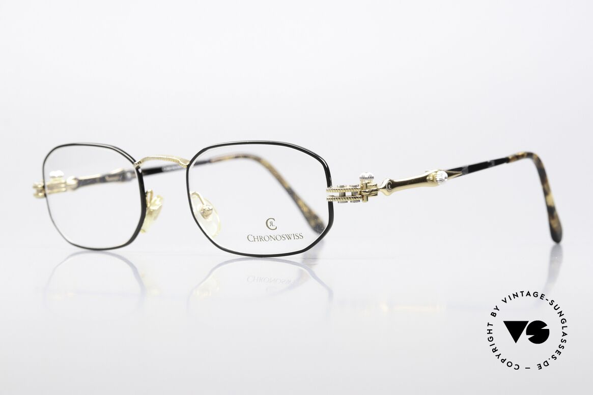 Chronoswiss CS1 Glasses For A Luxury Watch, temple length is adjustable thanks to the onion crown, Made for Men and Women