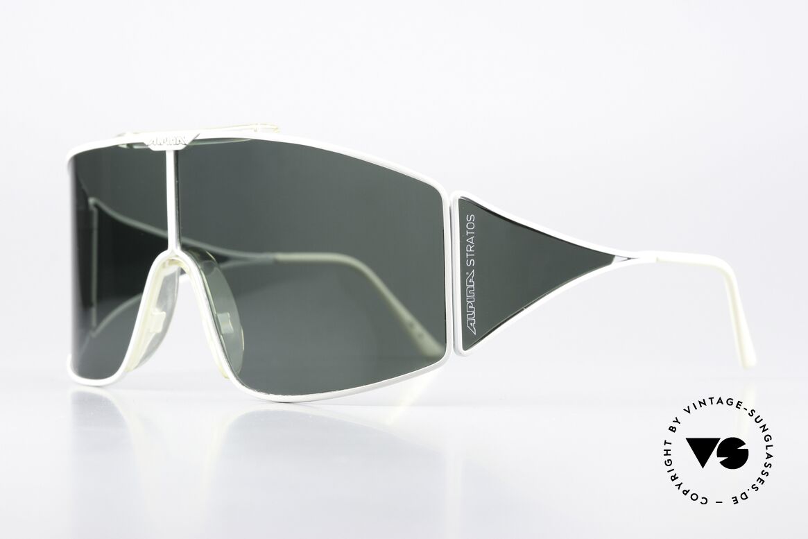 Alpina Stratos Polarized Vintage Shades, hybrid between sport and chic; rare designer piece, Made for Men
