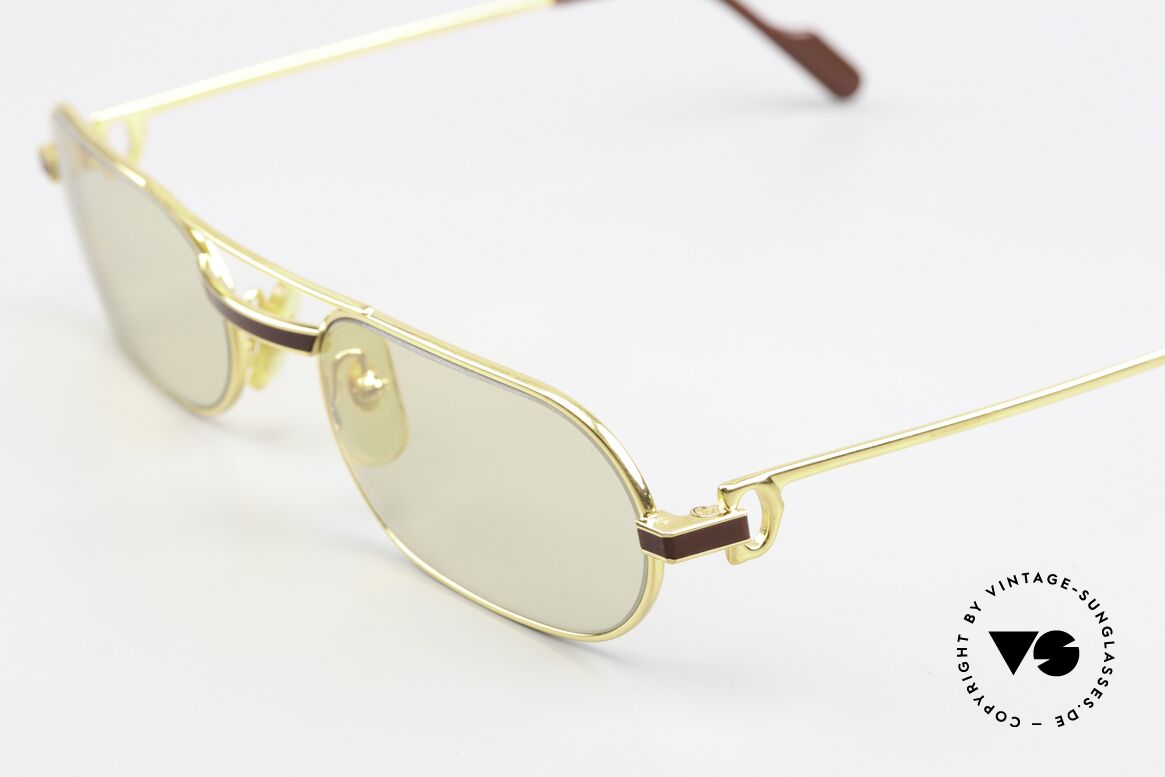 Cartier MUST Laque - M Lenses Darken Automatically, 2nd hand, but in an absolutely mint condition + case, Made for Men and Women