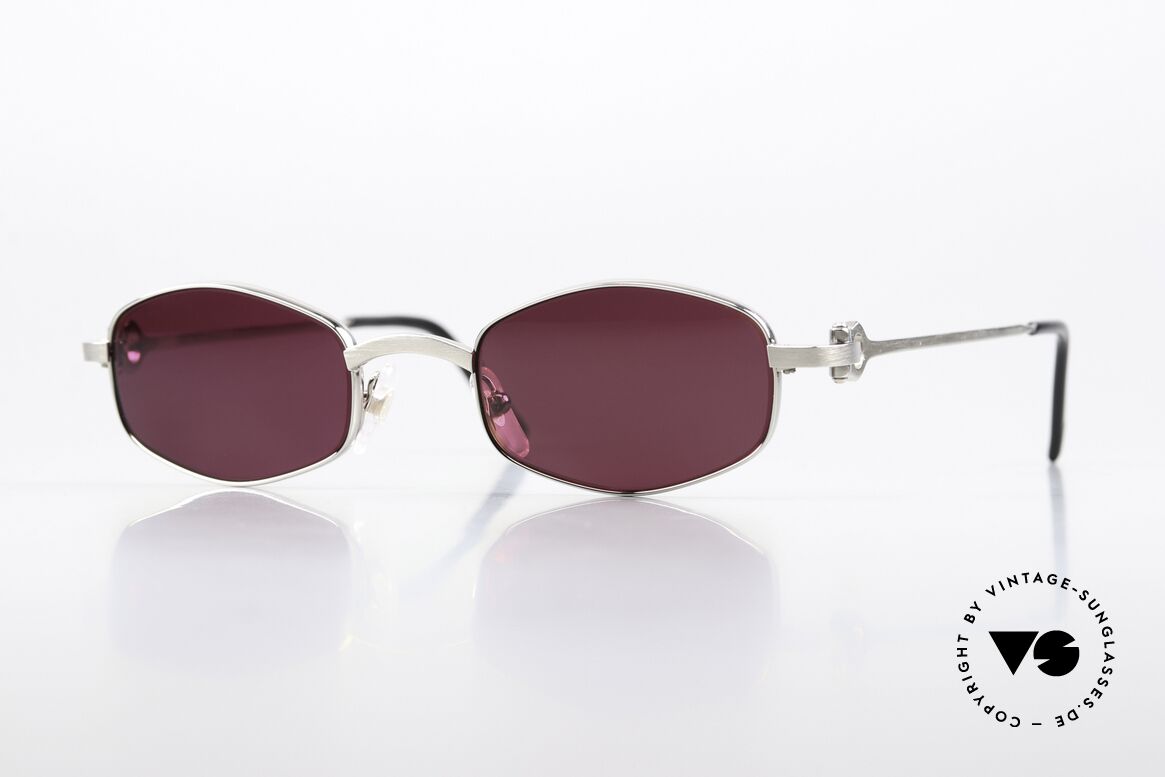 Cartier Ginger Polarized Sun Lenses 90's, rare CARTIER vintage luxury sunglasses from 1999, Made for Men and Women