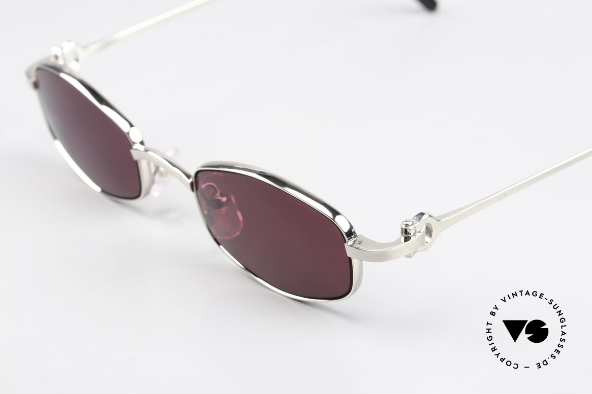 Cartier Ginger Polarized Sun Lenses 90's, with new purple POLARIZED sun lenses (100% UV), Made for Men and Women