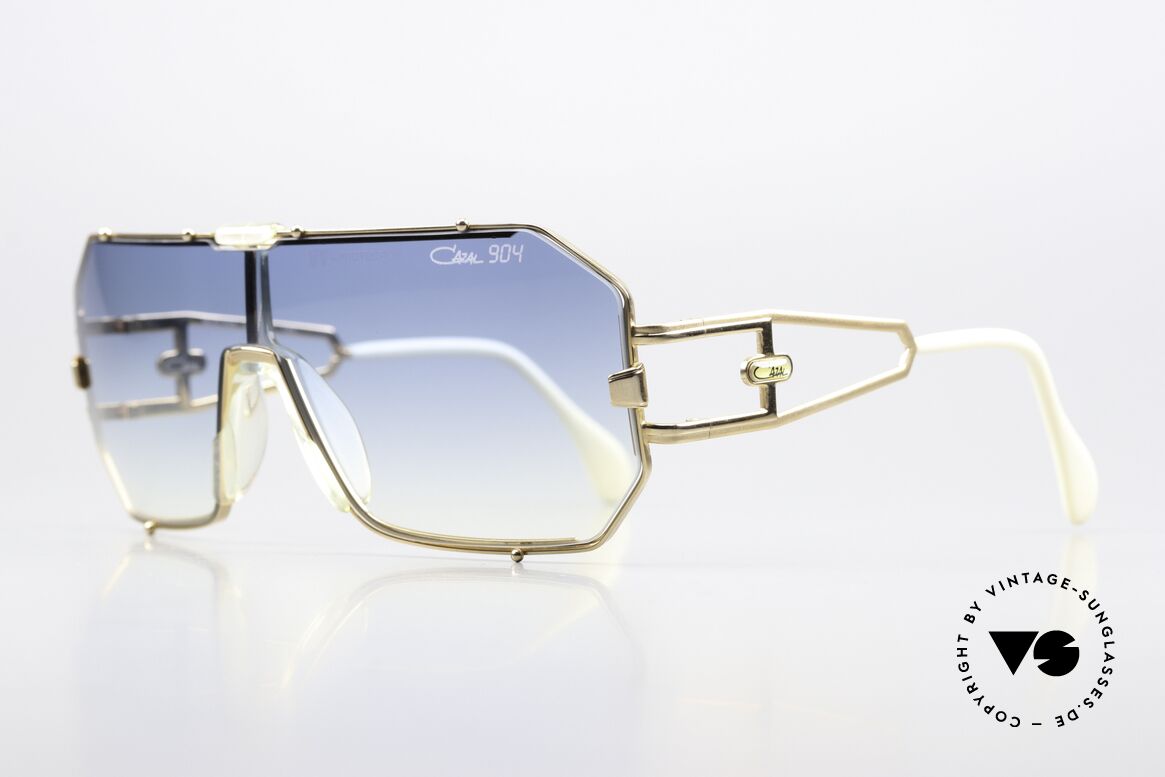 Cazal 904 West Germany 80's Shades, incl. Cazal case, booklet and extra lens (UV 400), Made for Men and Women