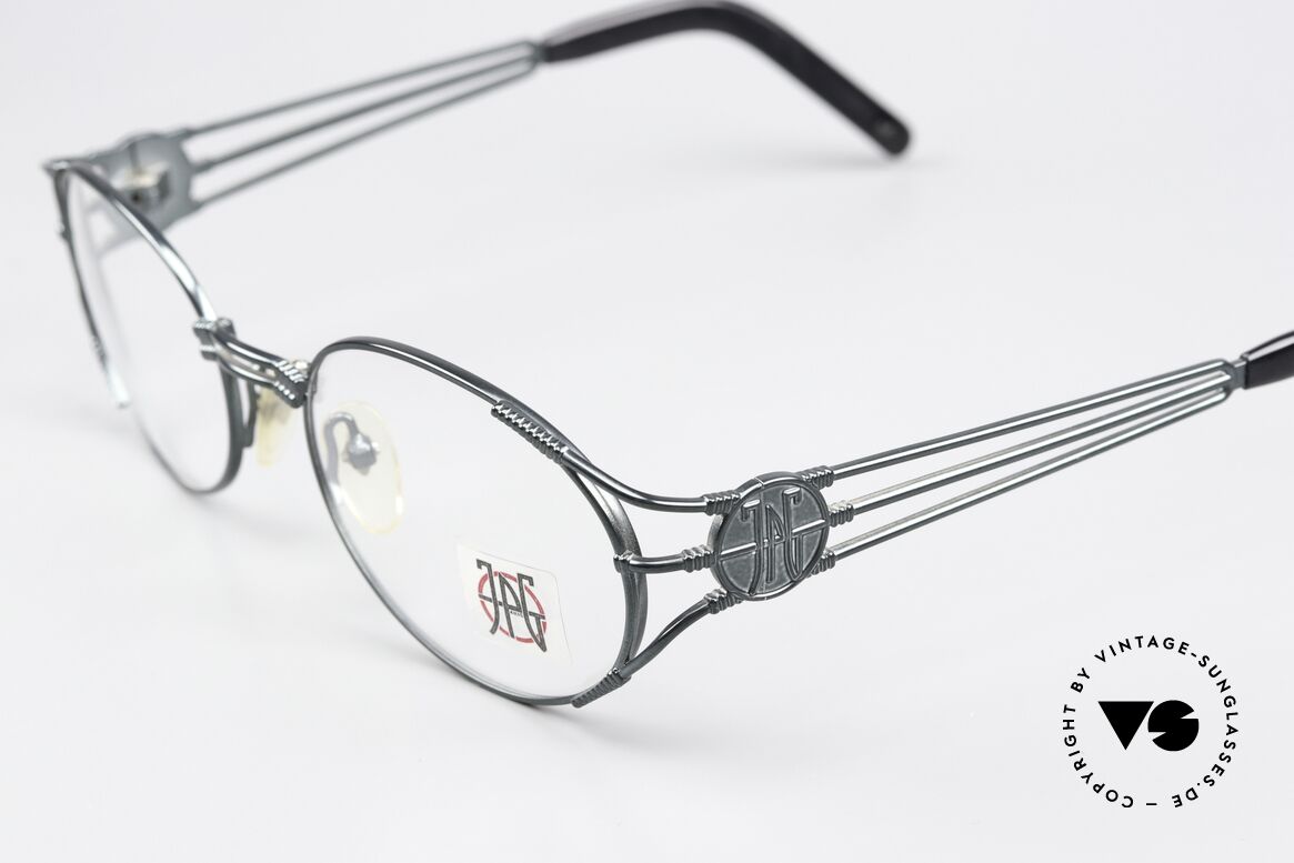 Jean Paul Gaultier 58-5106 Designer Glasses Oval 1997, never worn (like all our "old" Gaultier eyeglasses), Made for Men and Women