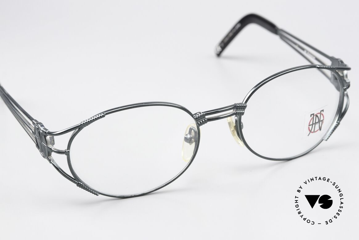 Jean Paul Gaultier 58-5106 Designer Glasses Oval 1997, NO RETRO eyeglasses, but a 30 years old original, Made for Men and Women