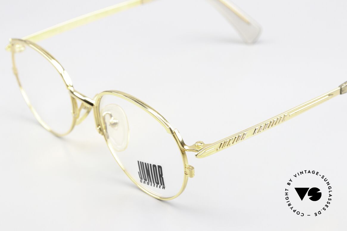 Jean Paul Gaultier 57-2173 22ct Gold Plated 51mm Size, unworn rarity; like all our old JPG designer specs, Made for Men and Women