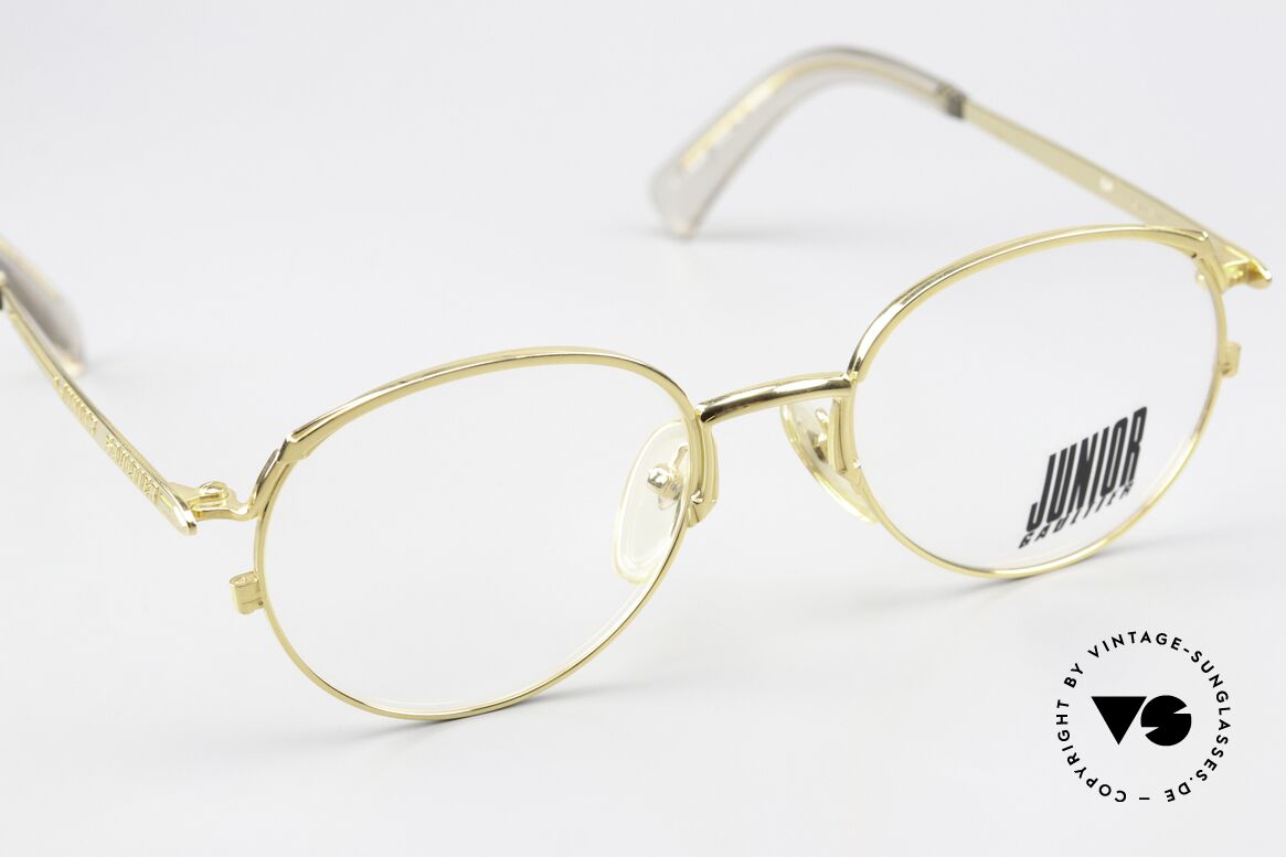 Jean Paul Gaultier 57-2173 22ct Gold Plated 51mm Size, NO RETRO fashion, but an original from 1995/96, Made for Men and Women