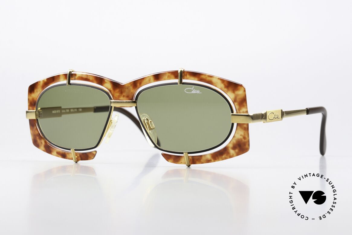 Cazal 872 Crazy Sunglasses 1990's, crazy CAZAL designer sunglasses of the early 1990's, Made for Men and Women