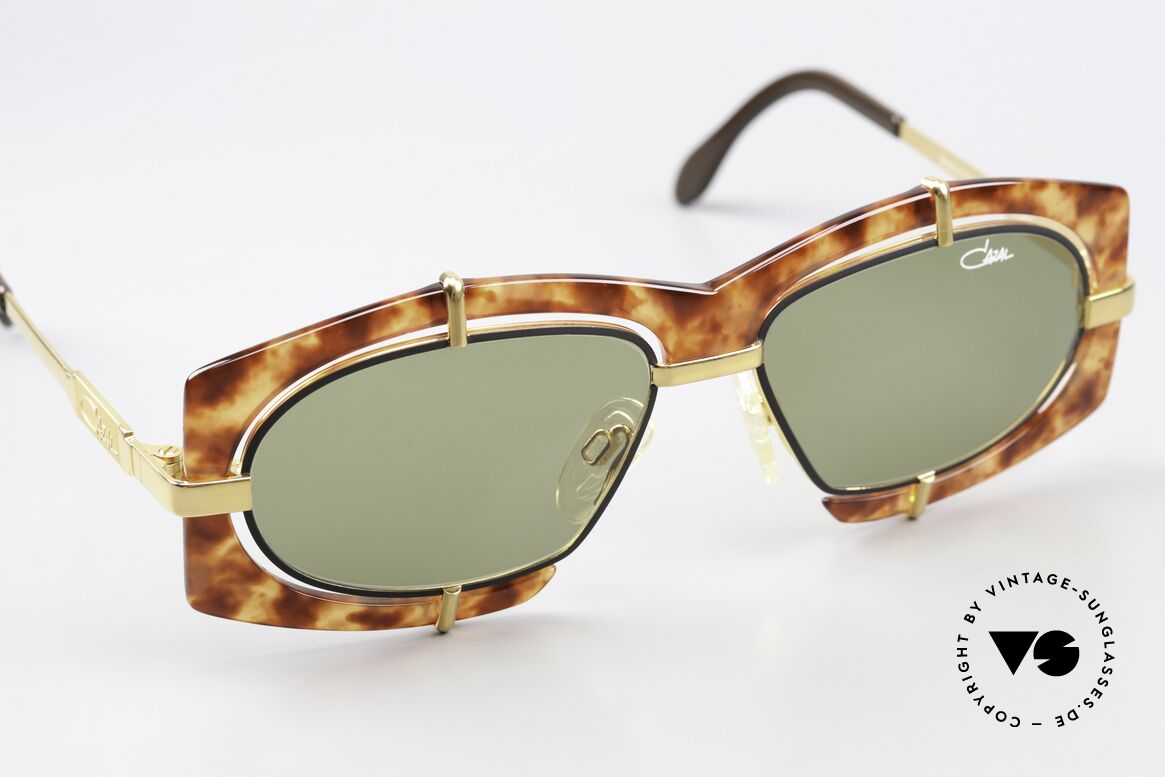 Cazal 872 Crazy Sunglasses 1990's, unworn (like all our rare vintage Cazal 90's eyewear), Made for Men and Women