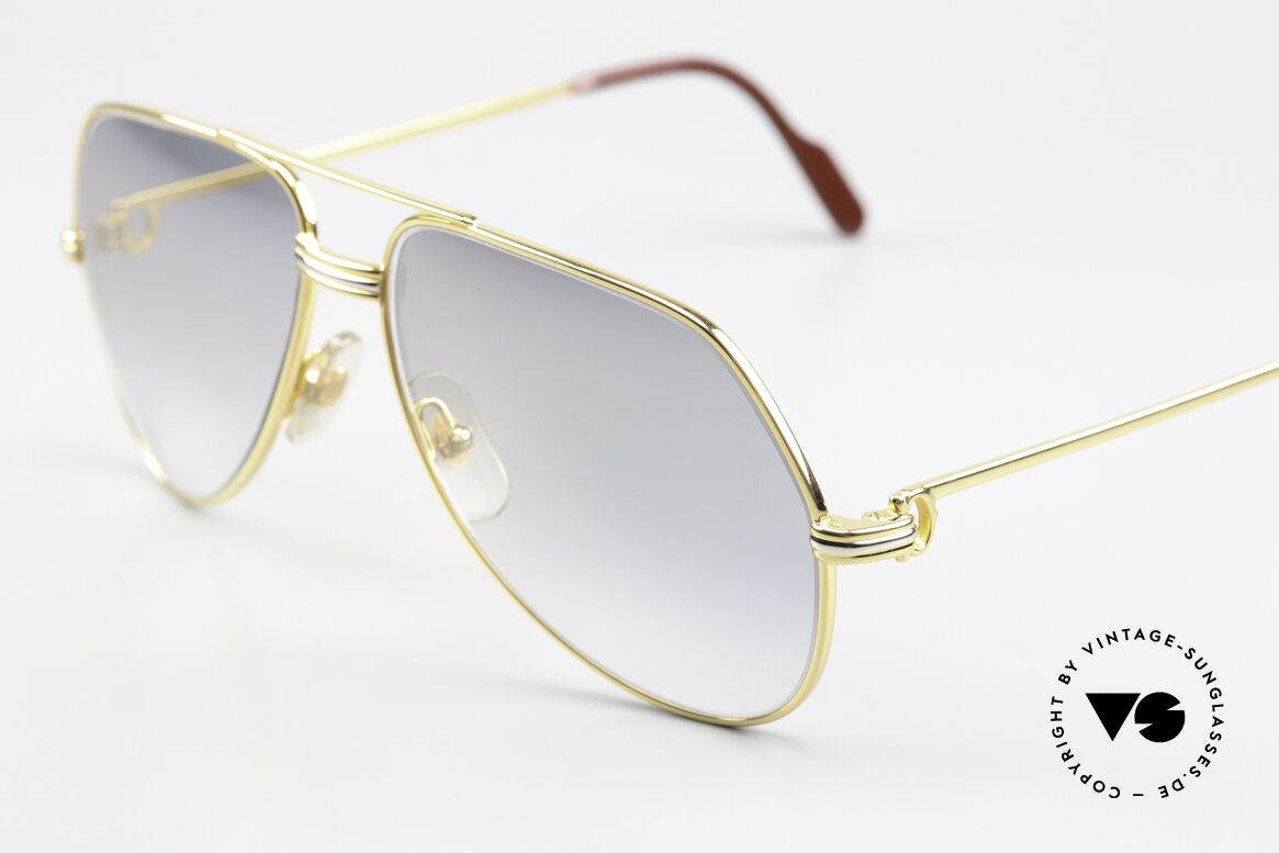 Cartier Vendome LC - M High-End Mineral Ratti Lens, with high-end 80's vintage RATTI mineral sun lenses!, Made for Men