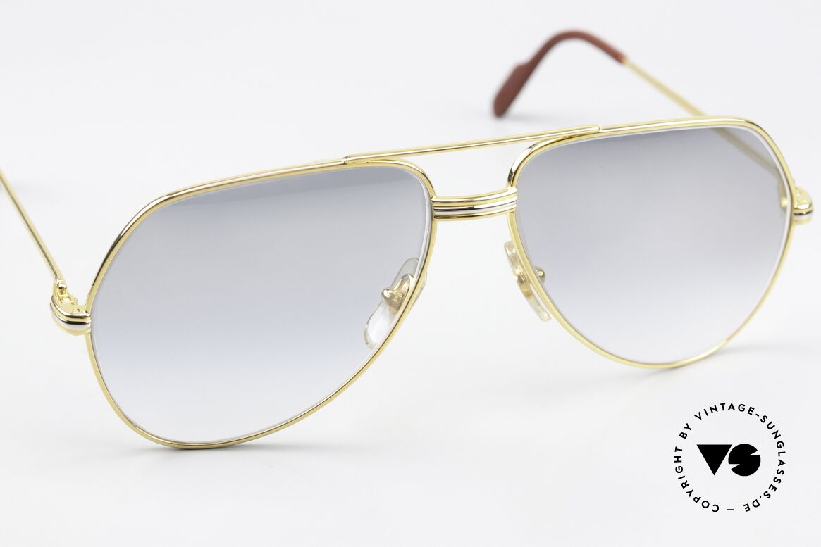 Cartier Vendome LC - M High-End Mineral Ratti Lens, these mineral lenses are half-mirrored & non-reflecting, Made for Men