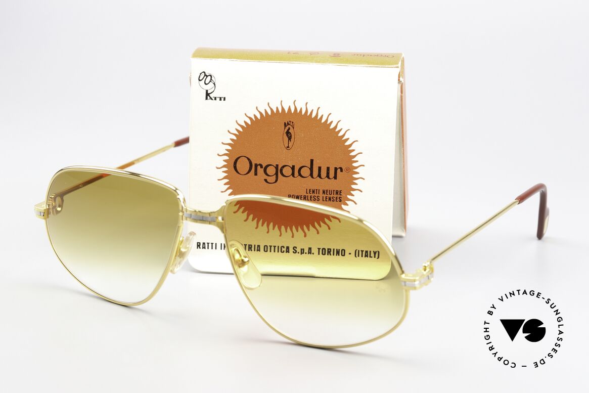 Cartier Panthere G.M. - XL Orgadur Ratti Sun Lenses, unworn with orig. packing (hard to find in this condition), Made for Men