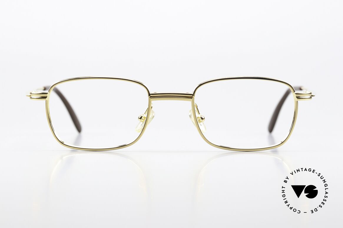 Jil Sander J90 Gold-Plated Titan Frame 90s, gold-plated titanium frame (light & comfortable), Made for Men and Women