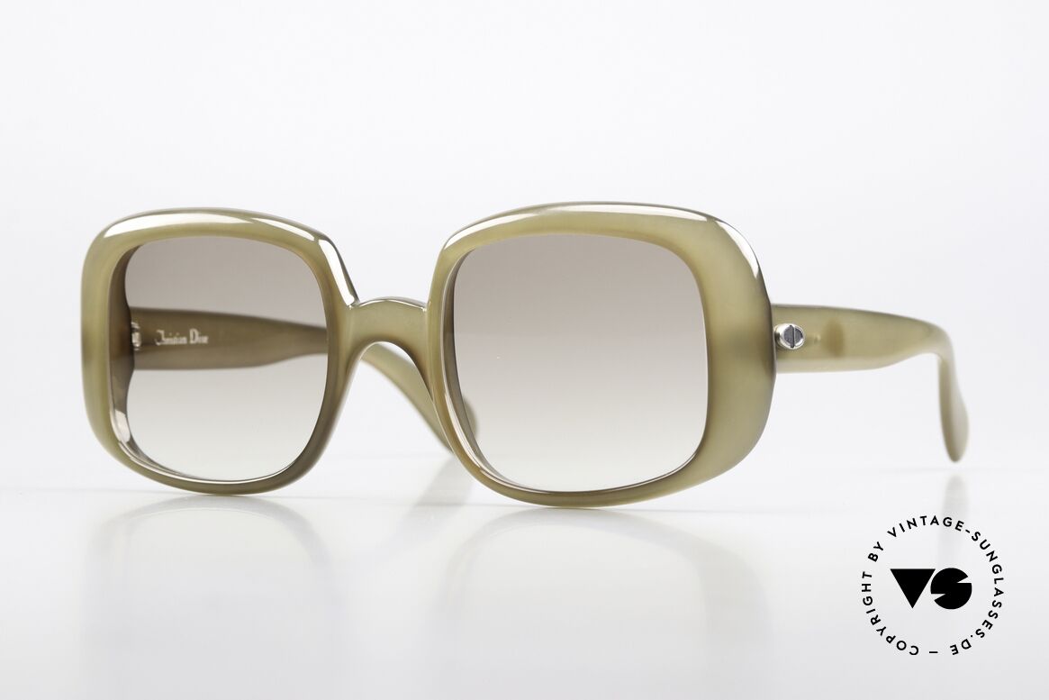 Christian Dior 602 Optyl Frame Effet Mystique, Christian Dior ladies sunglasses from the early 1970's, Made for Women