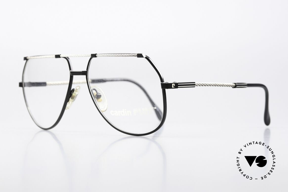 Pierre Cardin CP805 Old 80's Sailing Eyewear, temples & bridge are twisted like a hawser; size 59/15, Made for Men
