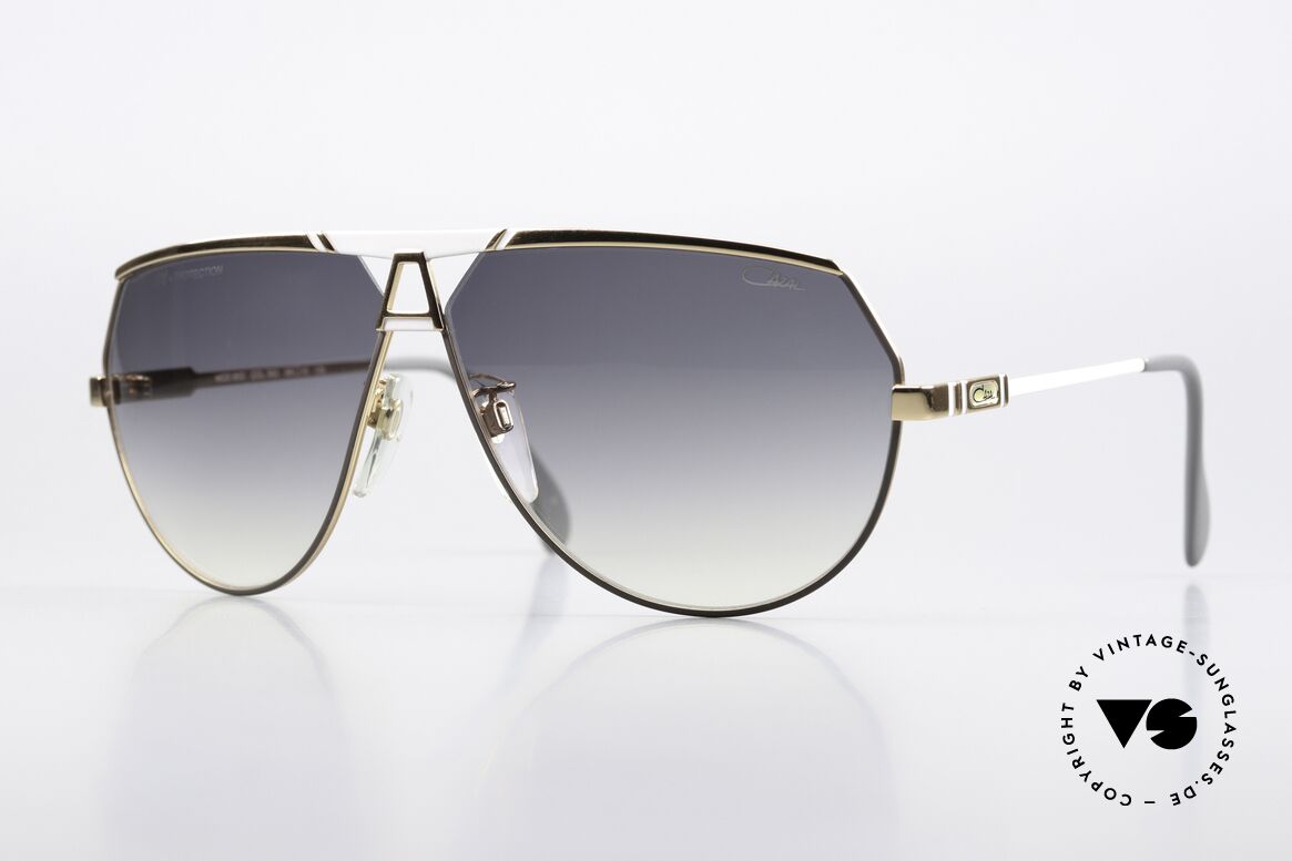 Cazal 953 XLarge 80's Aviator Shades, oversized old NOS Cazal sunglasses from 1989/1990, Made for Men