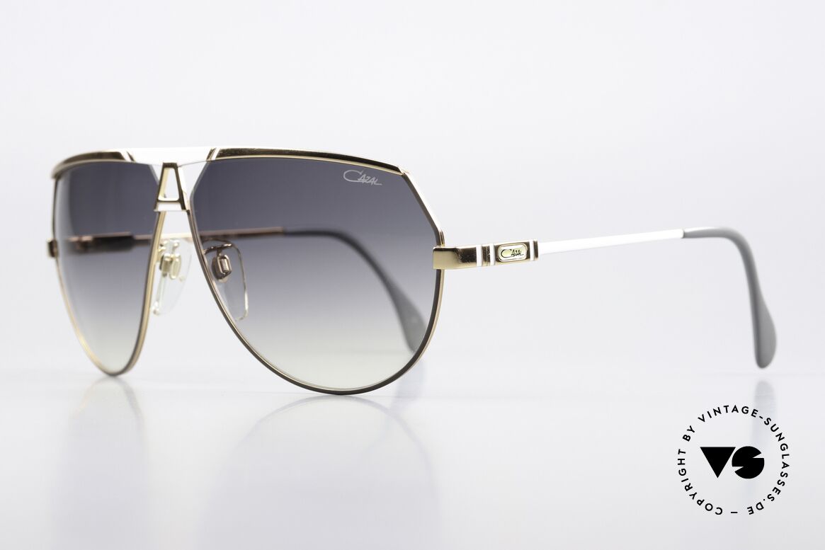 Cazal 953 XLarge 80's Aviator Shades, high-end product & perfect fit (100% UV protection), Made for Men