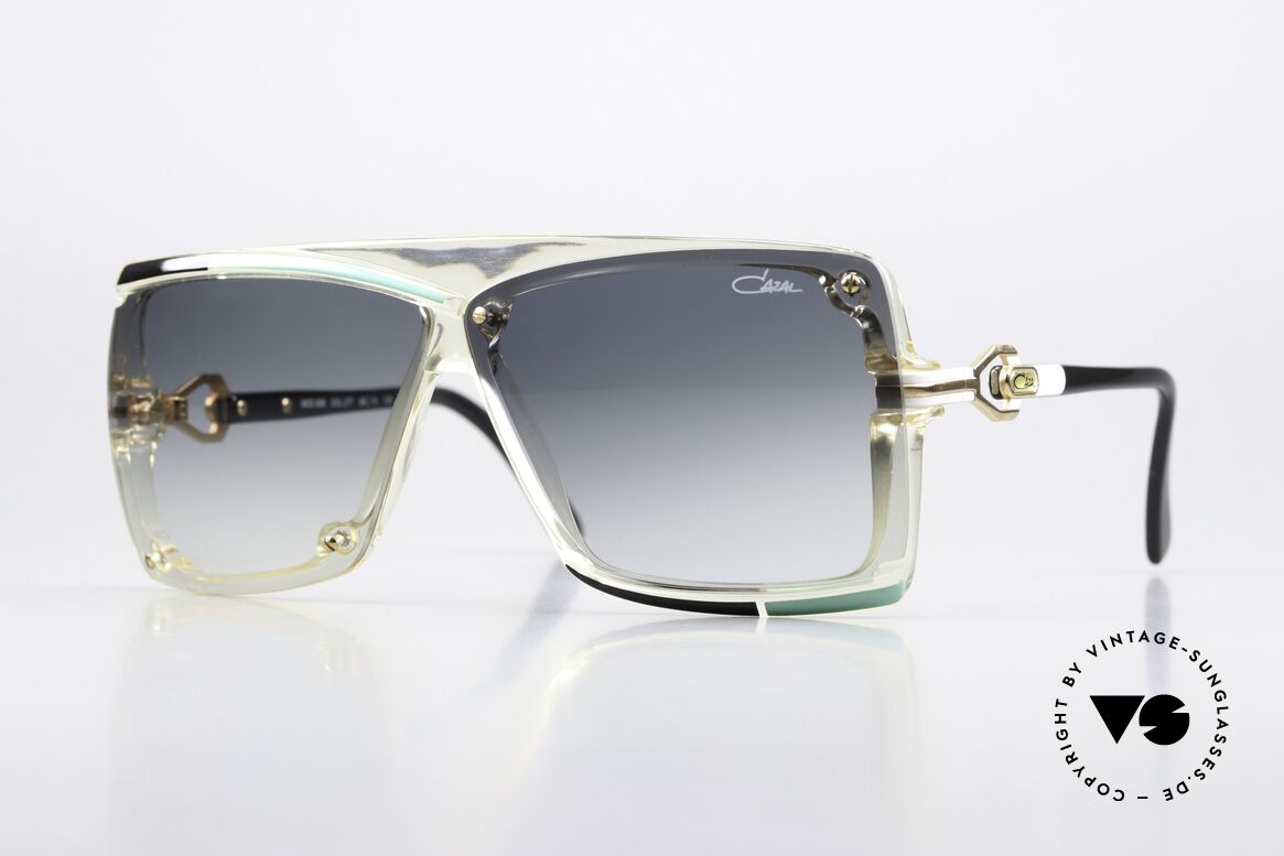 Cazal 859 West Germany 80's Shades, Cazal 859 = noble & extroverted in combination, Made for Men and Women