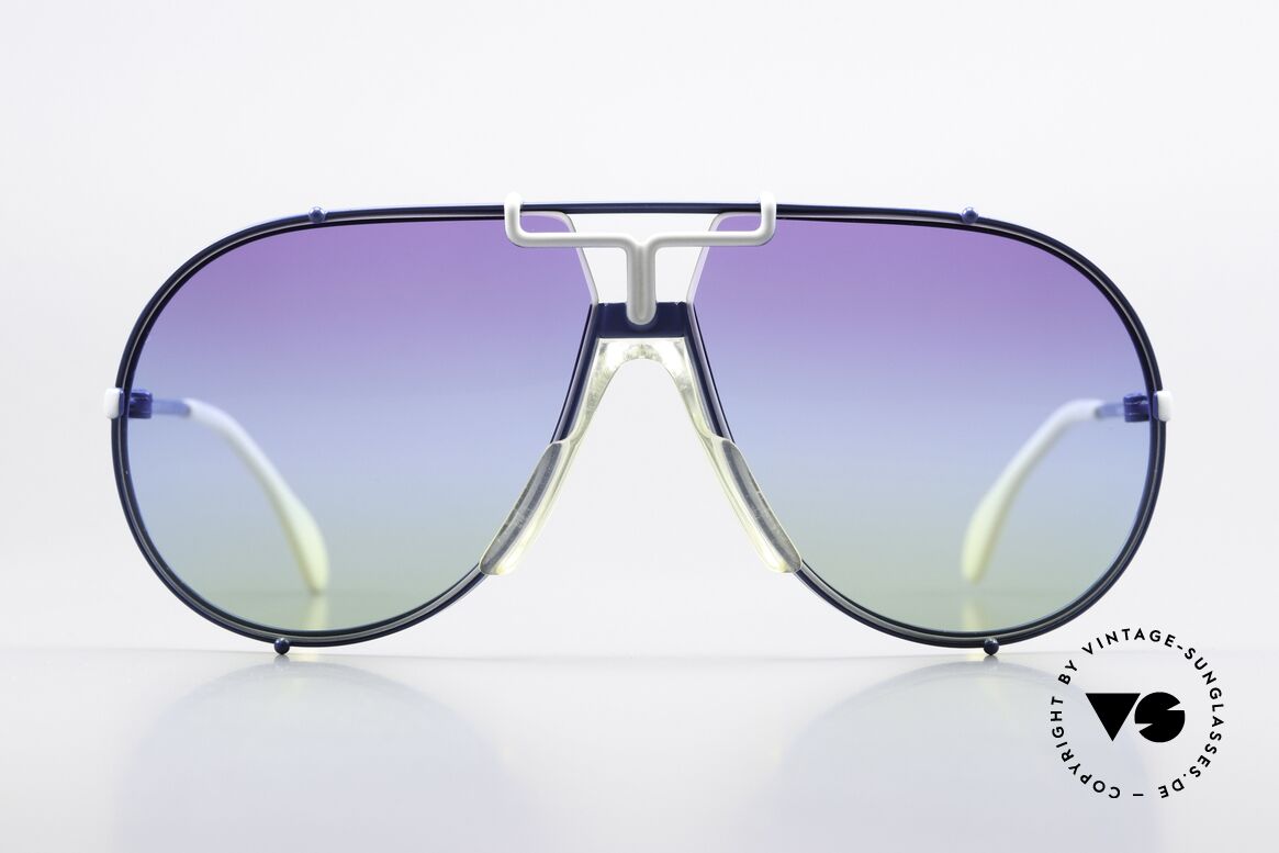 Cazal 901 Targa Design 80's Frame New Sun Lenses, old Original from approx 1986 in 64/12mm size, Made for Men and Women