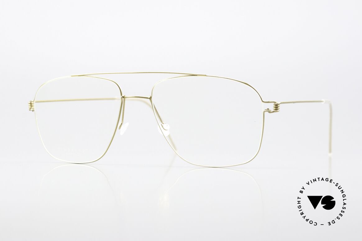 Lindberg Mikkel Air Titan Rim Designer Titanium Glasses, men's glasses by Lindberg of the Air Titanium series, Made for Men