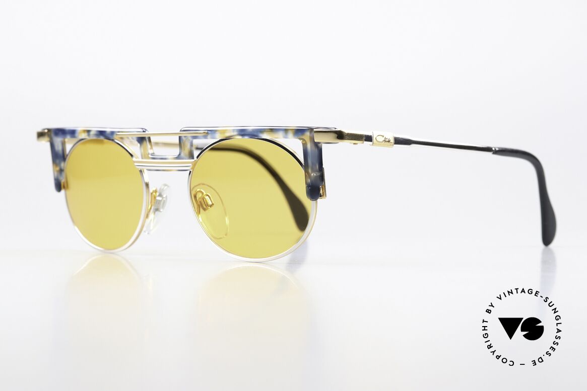 Cazal 745 Striking 90's Sunglasses, eye-catching frame (just distinctive CAri ZALloni), Made for Men and Women