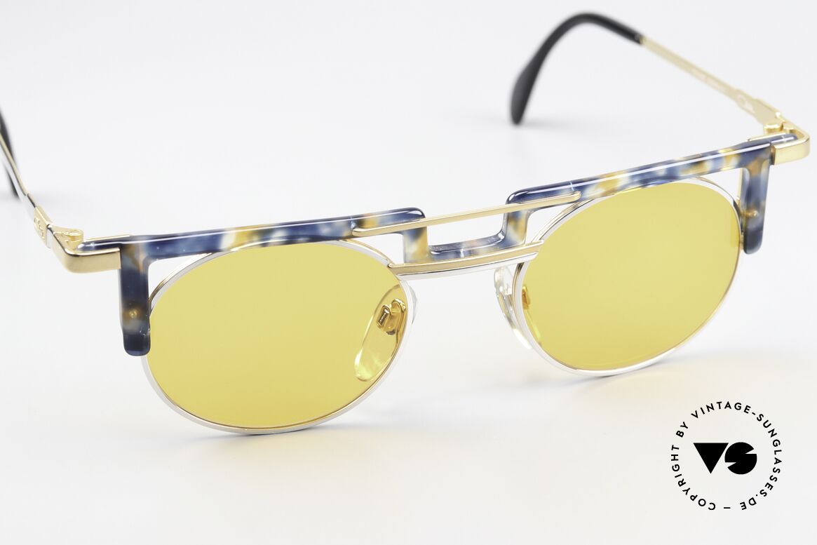Cazal 745 Striking 90's Sunglasses, frame is made for lenses of any kind (optical/sun), Made for Men and Women