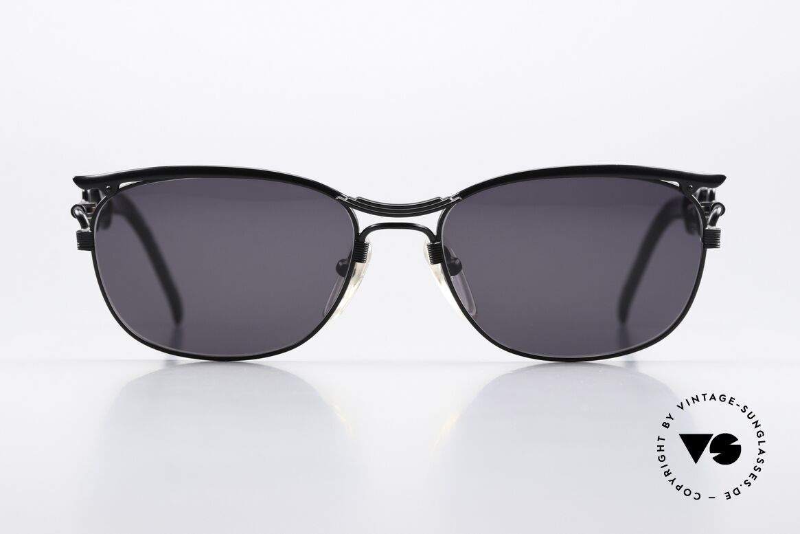Jean Paul Gaultier 56-4171 Adjustable Temple Length 90s, very sturdy bridge & hinges (tangible 1. class quality), Made for Men and Women