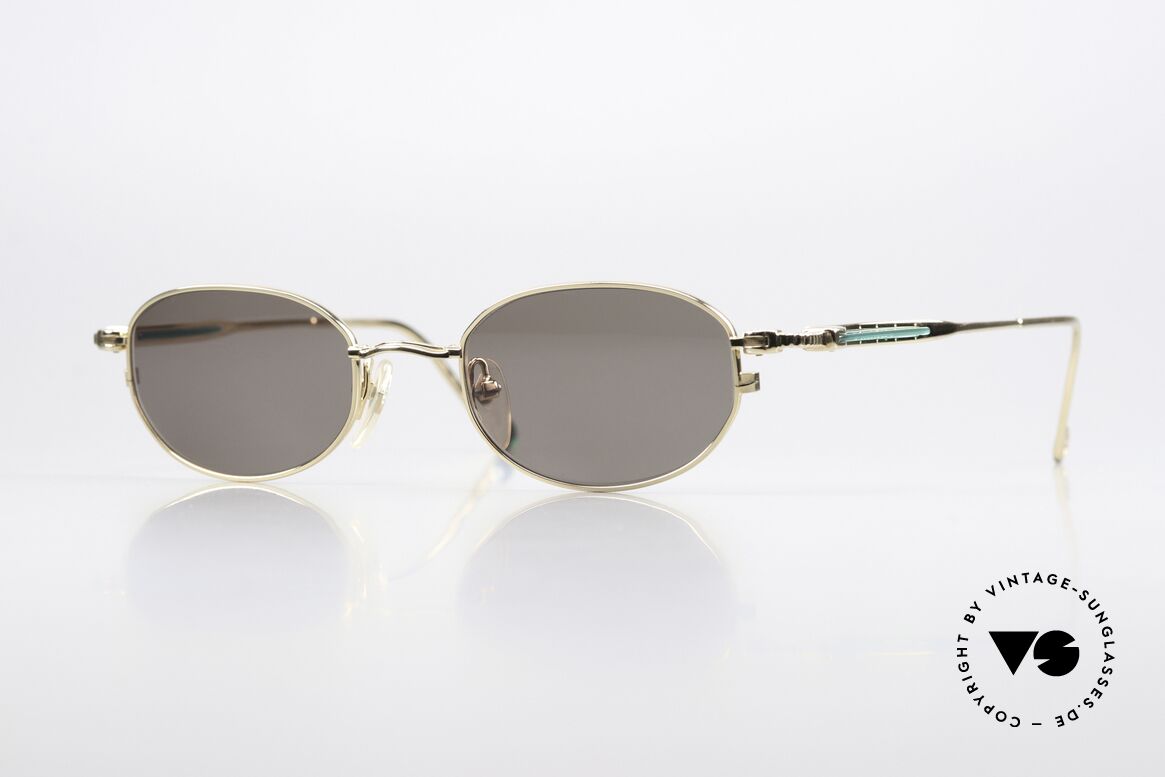 Jean Paul Gaultier 56-8103 Designer Sunglasses 1997, oval VINTAGE sunglasses by Jean Paul GAULTIER, Made for Men and Women