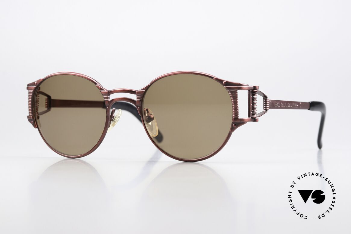 Jean Paul Gaultier 56-5105 Hip Hop Rapper Shades, unique 'Haute Couture' shades by Jean Paul Gaultier, Made for Men and Women