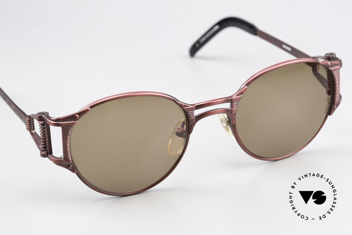 Jean Paul Gaultier 56-5105 Hip Hop Rapper Shades, unworn vintage rarity in Color 4 "smoke rose / brown", Made for Men and Women