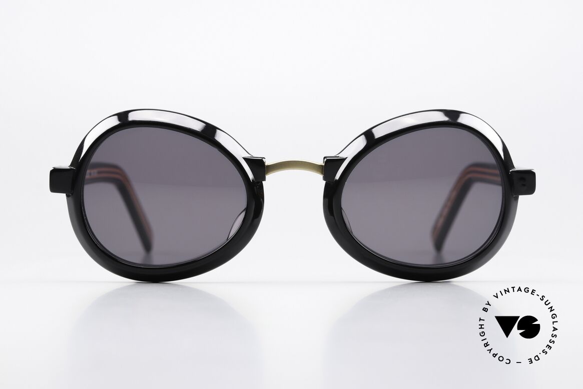 Jean Paul Gaultier 58-1274 Ladies & Gents Sunglasses, unique combination of materials, design & colors, Made for Men and Women