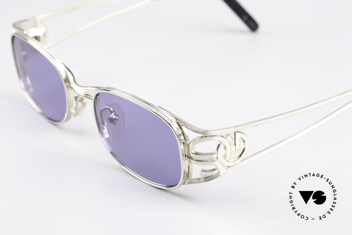 Jean Paul Gaultier 58-5101 Rare Steampunk Sunglasses, unworn (like all our old 1990's designer sunglasses), Made for Men and Women