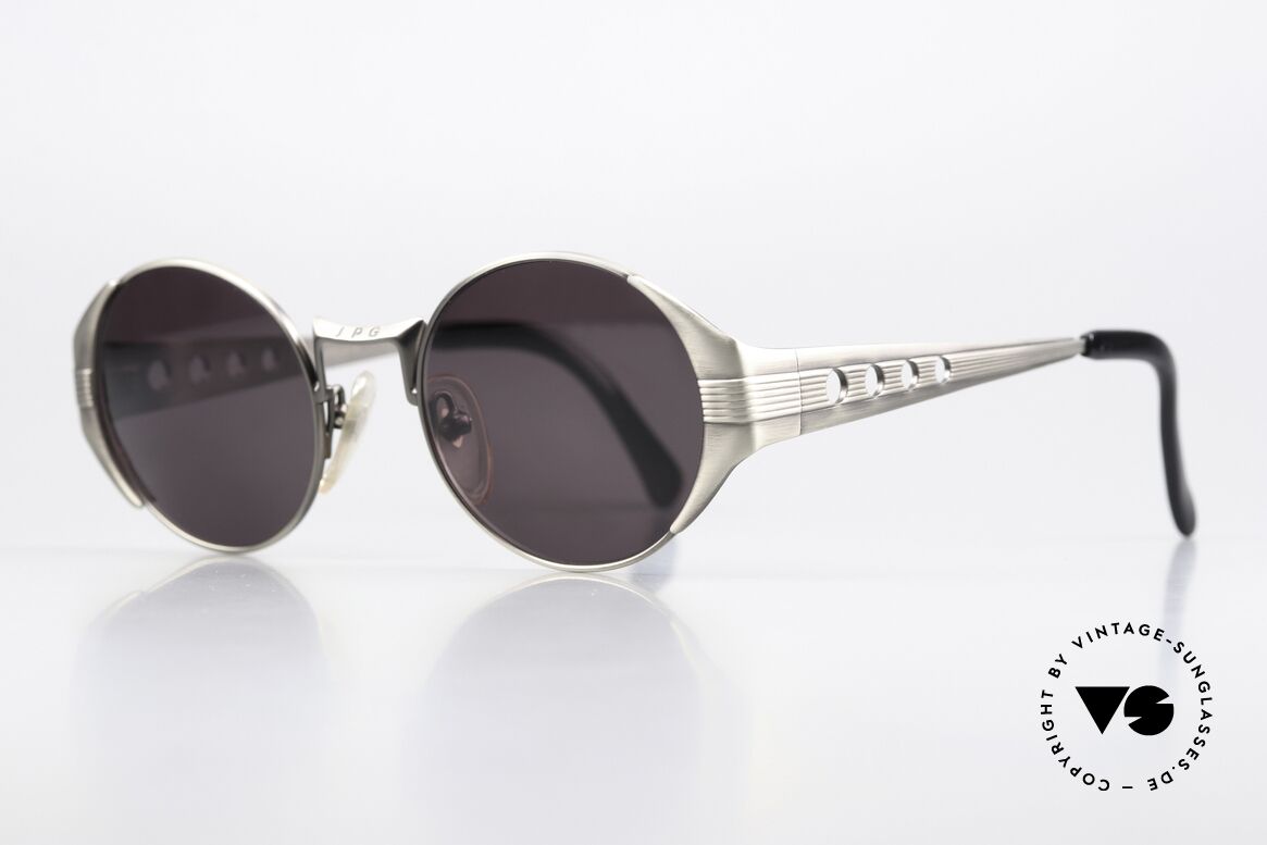 Jean Paul Gaultier 56-3174 Ultra Rare 90's Sunglasses, called as 'industrial design' or 'steampunk sunglasses', Made for Men and Women