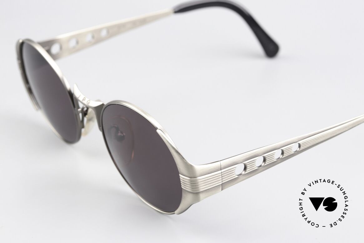 Jean Paul Gaultier 56-3174 Ultra Rare 90's Sunglasses, monolithic JPG design (true 'vintage'!); made in Japan, Made for Men and Women